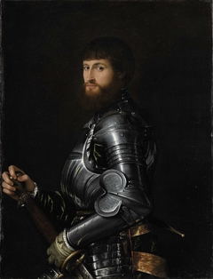 Portrait of a Nobleman in Armor by Unknown Artist