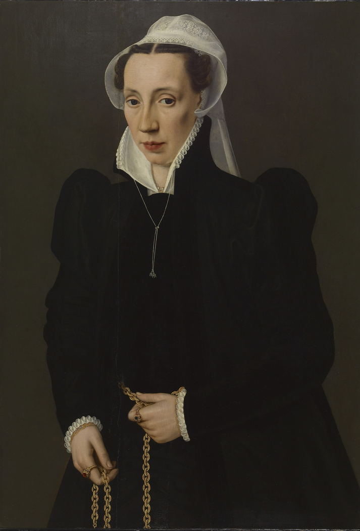Portrait of a Woman with a Pomander