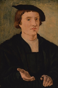 Portrait of a Young Man with a Beret by anonymous painter