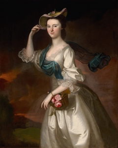 Portrait of Abigail Erving Scott by Joseph Blackburn