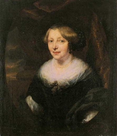 Portrait of an Middle-aged Woman by Nicolaes Maes