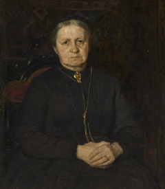 Portrait of Anna Cornelia Giltay (1826-1887) by Jan Damesz de Veth