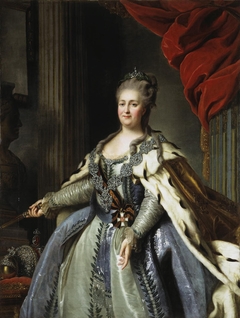 Portrait of Catherine II by Fyodor Rokotov