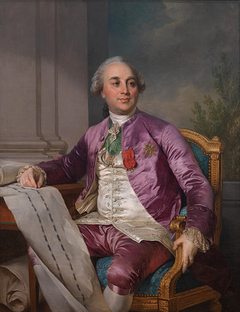Portrait of Charles-Claude Flahaut de la Billarderie comte d'Angiviller (1730-1809) by Joseph Duplessis