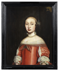Portrait of Elisabeth Ripperda (1637-1669) by onbekend