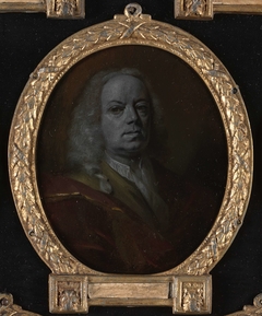 Portrait of Frans Greenwood, Miniaturist, Glass Engraver and Poet in Dordrecht