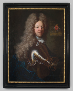 Portrait of Friedrich Wilhelm des H.R. Rijksbaron van Spaen (1667-1735) by Gerrit Alberts