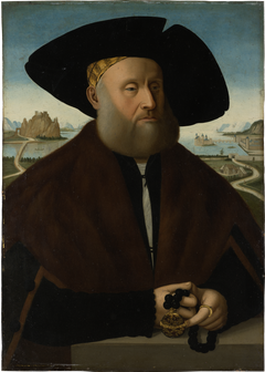 Portrait of Heinrich (?) vom Rhein zum Mohren
