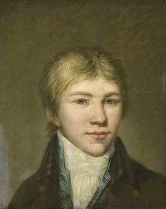 Portrait of Hendrik Arend van den Brink at the Age of Seventeen by Benjamin Wolff