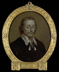 Portrait of Jacob Jacobsz Steendam, Poet and Historian in Amsterdam, New Amsterdam and Batavia by Jan Maurits Quinkhard