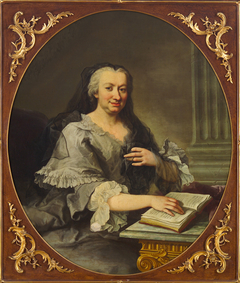 Portrait of Maria Karolina Gräfin Fuchs (1681-1754) by Martin van Meytens