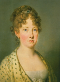 Portrait of Maria Leopoldina of Austria by Joseph Kreutzinger