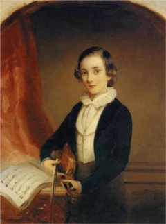 Portrait of Prince Nikolai B. Yusupov as a Teenager by Christina Robertson