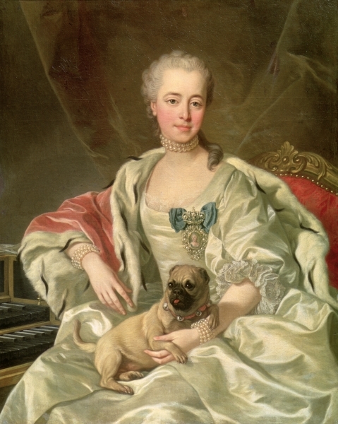Portrait of Princess Ekaterina Dmitrievna Golitsyna (1720–1761), née Cantemir, wife of D.M. Golitsyn (1721–1793)
