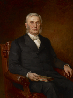 Portrait of Reverend Nathaniel A. Hyde by T. C. Steele