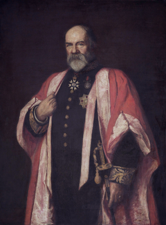 Portrait of Sir Walter Buller by Ethel Mortlock