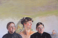 Portrait of sisters by Jacek Malczewski