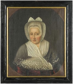 Portrait painting of Aurelia Aletta van Haersma by Friedrich Ludwig Hauck