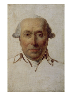 Portrait présumé de Le Goazre de Kervélégan by Jacques-Louis David
