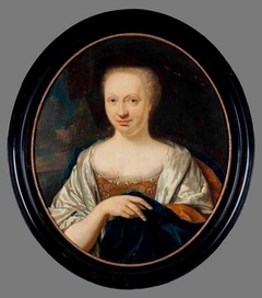 Portret van Catharina Wolthers by Jan Abel Wassenbergh