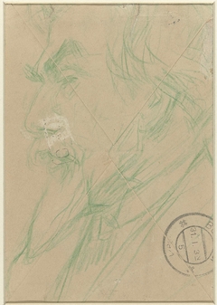 Portret van de schilder Jan Toorop by Jan Veth