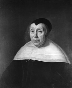 Portret van een vrouw by Lodewijk van der Helst