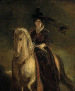 Queen Adelaide, 1792 - 1849. Princess Adelaide Louisa Theresa Caroline Amelia of Saxe-Meiningen. Queen of William IV by David Wilkie