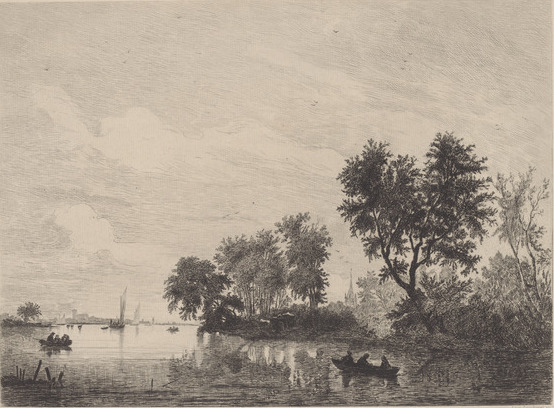 River scene on the Meuse