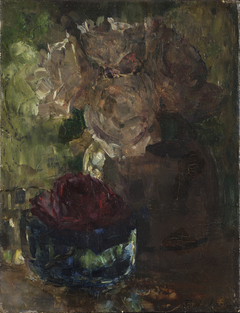 Rozen in gemberpot by Floris Verster