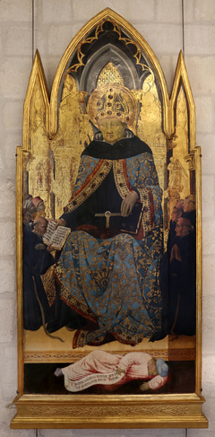 Saint Augustin by Giovanni di Paolo