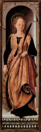 Saint Catherine and Saint Clare by Francesco del Cossa