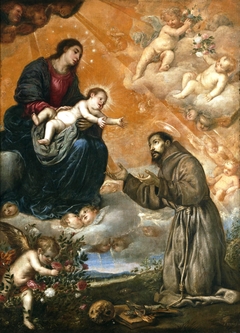 Saint Francis of Assisi in the Portiuncula