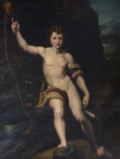 Saint John in the Wilderness (after Raphael) by Anonymous