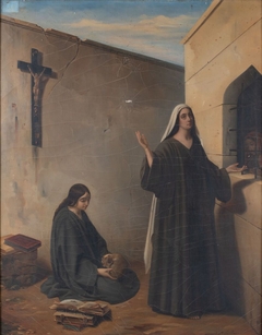 Saint Marana and Saint Cyra by Augusta Lebaron-Desves