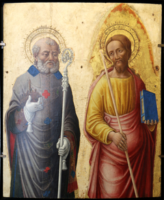 Saint Pétrone et saint Jacques by Antonio Vivarini