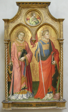 Saints Lawrence and Stephen by Mariotto di Nardo