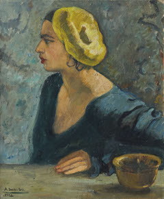 Self-portrait by Amrita Sher-Gil