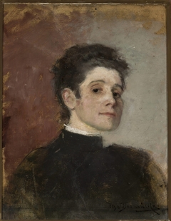 Self-portrait by Olga Boznańska