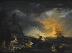 Shipwreck by Claude-Joseph Vernet