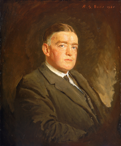 Sir Ernest Henry Shackleton, 1874-1922 by Reginald Grenville Eves