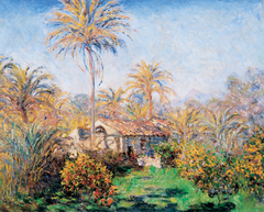 Small Country Farm at Bordighera by Claude Monet