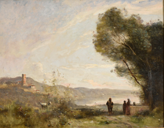 Souvenir des rives méditerranéennes by Jean-Baptiste-Camille Corot