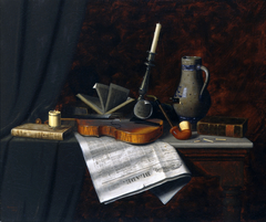 Still Life with the Toledo Blade by William Harnett