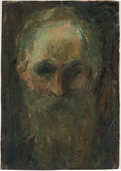 Study of an Old Man's Head by Edvard Munch
