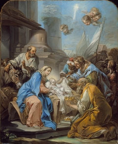 The Adoration of the Magi by Charles-André van Loo