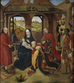 The Adoration of the Magi by Master of the Prado Adoration of the Magi