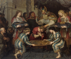 The anointing of Solomon