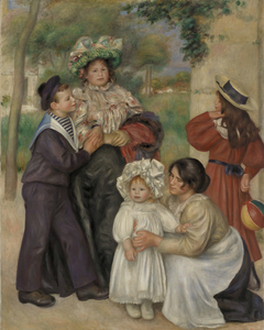 The Artist's Family (La Famille de l'artiste) by Auguste Renoir
