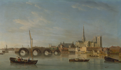 The Building of Westminster Bridge by Samuel Scott