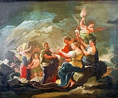 The Cave of Eternity by Luca Giordano
